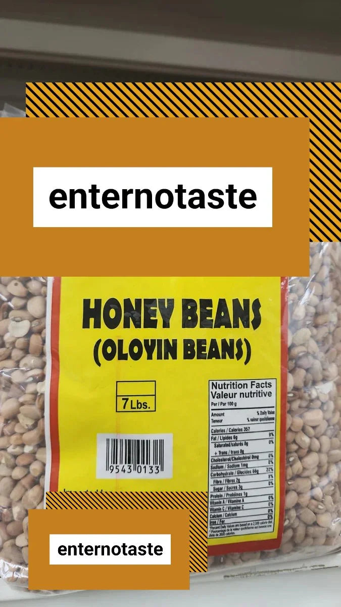 Oloyin Beans (Honey Beans or Ewa Oloyin) - enternotastes